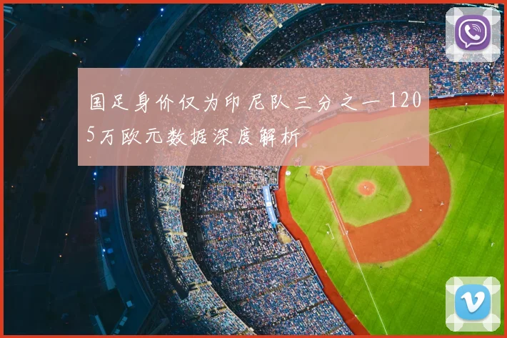 国足身价仅为印尼队三分之一 1205万欧元数据深度解析
