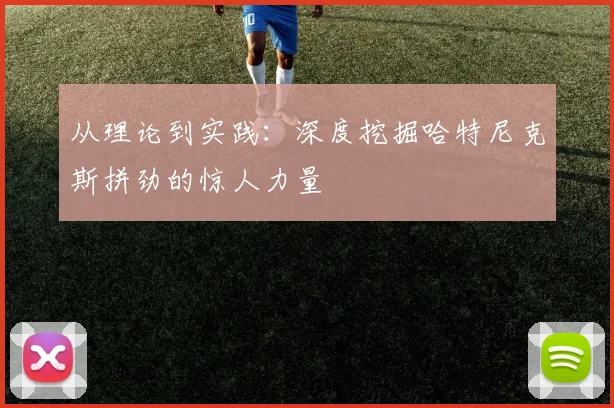 从理论到实践：深度挖掘哈特尼克斯拼劲的惊人力量